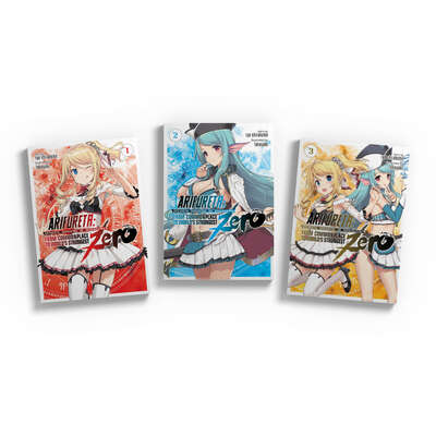 Arifureta: From Commonplace to World's Strongest Zero Novel (1-3) Bundle